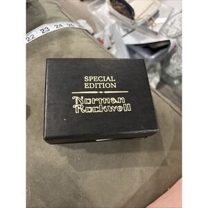 Special Edition Norman Rockwell Double Deck Playing Cards In Case